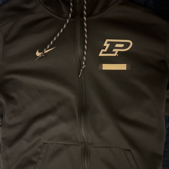 Nike Purdue Dri-Fit Sweater Zip Up - Picture 1 of 4